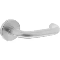 Intersteel Deurkruk Rond op rozet - RVS