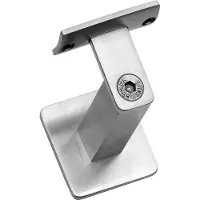 Intersteel Leuninghouder zwaar vierkant hol rvs