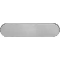 Intersteel Brievenbus ovaal verdekt naar buitendraaiend rvs geborsteld 345 x 79 mm