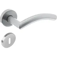 Intersteel Deurkruk Lisa 90gr rozet met sleutelgat