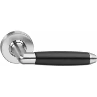 Intersteel Moderne deurklink Combi geveerd RVS