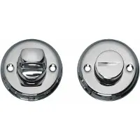 Intersteel Rozet toilet-/badkamersluiting schroefgat chroom