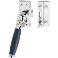 Intersteel | Raamsluiting Ton 222 | SKG* | Afsluitbaar | Links | Chroom/Ebbenhout