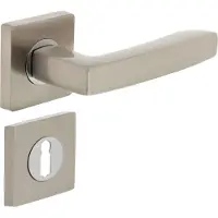 Intersteel Deurkruk Dean rozet met sleutelgat nikkel mat