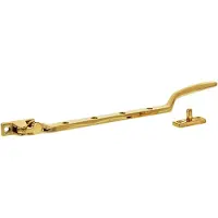Intersteel Raamuitzetter Ramo met pen messing ongelakt