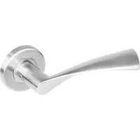 Intersteel Deurkruk Vlinder op rozet - RVS