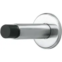 Intersteel Deurstop wandmontage met rozet rvs geborsteld