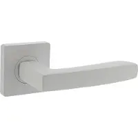 Intersteel Deurkruk Minos op vierkante rozet 55x55x10mm wit