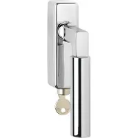 Intersteel Raamkruk Bau-Stil afsluitbaar chroom