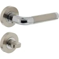 Intersteel Deurkruk Agatha rozet met sluiting chroom