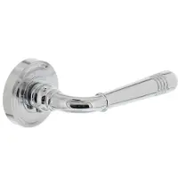 Intersteel Deurkruk Helena op rozet met 7mm nokken - chroom