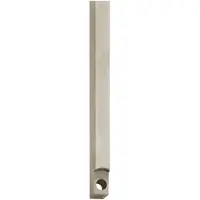 Intersteel stangenset 2x125cm tbv tbv kruk-espagnolet - nikkel mat
