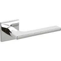 Olivari Design deurklink Lotus Q chroom