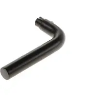 Intersteel Gatdeel deurkruk Luzern - RVS/mat zwart