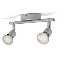 B.K.Licht Led-plafondlamp LED plafondlamp woonkamer draaibaar incl. 3W 250lm GU10 plafondspot