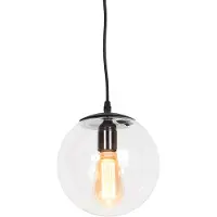 QAZQA Moderne hanglamp transparant 20 cm - Pallon