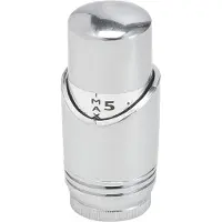 Wiesbaden Riko luxe thermostaatknop m-30 chroom