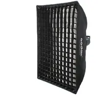 Godox Paraplu Softbox Bowens 90x90 met Grid