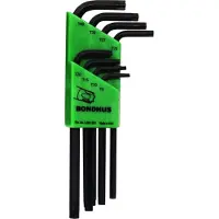 Bondhus Inbussleutelset 'ster' TX9-40 (8st.)