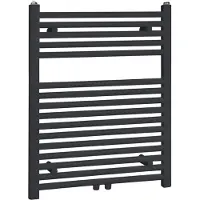 Best design Zero badkamer radiator 80x60cm mat zwart