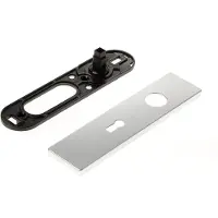 Bouwsales Kortschild rechthoekig ASL aluminium F1 SL55