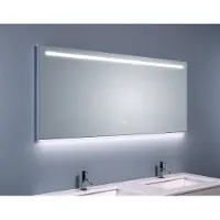 Wiesbaden Ambi One dimbare Led condensvrije spiegel 140x60cm