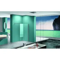 Xellanz Eco inloopdouche 1000 x 2000 x 8 mm nano helder glas/chroom