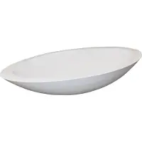 Mueller Mira solid surface wastafel ovaal 59x35x11cm