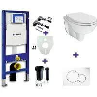 Geberit UP-320 + Trevi one pack + Sigma 01 wit