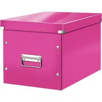 Leitz archiefbox Click + Store, voor ovale/hoge voorwerpen 320 x 310 x 360 mm, roze