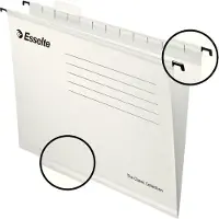 Esselte Classic versterkte hangmap - voor A4, wit (25 stuks)