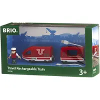 BRIO Oplaadbare rode passagierstrein met USB kabel - 33746