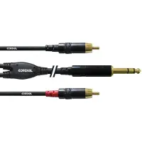 Cordial Insertkabel Cinch 6m Rean stekker CFY 6 VCC - Insert kabel