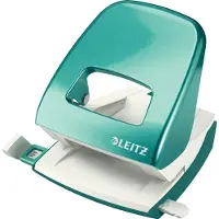 Leitz NeXXt WOW Perforator - 2-Gaats - Perforeert tot 30 Vel - Ijsblauw Metallic