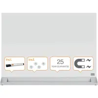 Nobo bureau glasbord