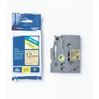 Brother TZe-MPGG31 Tape Zwart op goud