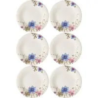 Villeroy & Boch Frühstücksteller Mariefleur Gris Basic ø 21,5 cm Set van 6