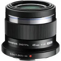 Olympus M.Zuiko Digital ED 45mm f/1.8 - Zwart