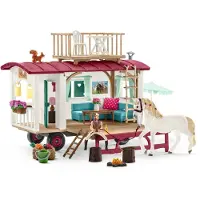 Schleich Horse Club - 28 cm - Geheime Clubwagen 42415 - - OneSize - Speelgoedfiguren
