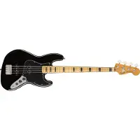 Squier Classic Vibe 70s Jazz Bass MN Zwart