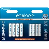 Panasonic Eneloop Combipack 1x4 Mignon AA + 1x4 Micro AAA