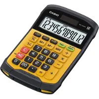 Casio Wm-320mt Calculator Oranje,Zwart