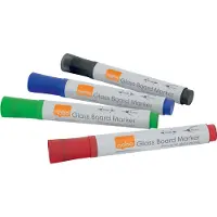Nobo glasmarker assorti 4 stuks (3 mm rond)