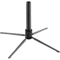 K&M 15232 fluitnstand Kunststof voor bas-, Böhm en Querfluitn - Standaard voor houten blaasinstrumenten
