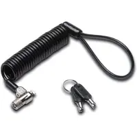 Kensington MicroSaver 2.0 Laptopslot met Sleutel en T-Bar Ankerpunt K65020EU Voor Standaard Beveiligingsuitsparingen