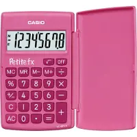 Casio Rekenmachine basisschool roze - 3 stuks