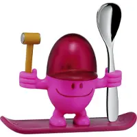 WMF Coquetier avec cuillère à œufs McEgg Rose