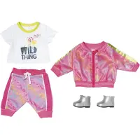 ZAPF Baby Born Baby Born Deluxe roze trendy outfit 43cm