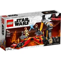 LEGO 75269 Star Wars: Duel op Mustafar, De Wraak van de Sith, speelset met minifiguren van Anakin Skywalker en Obi-Wan Kenobi