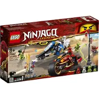 LEGO Ninjago 70667 Zwaardmotor van Kai & Sneeuwscooter van Zane